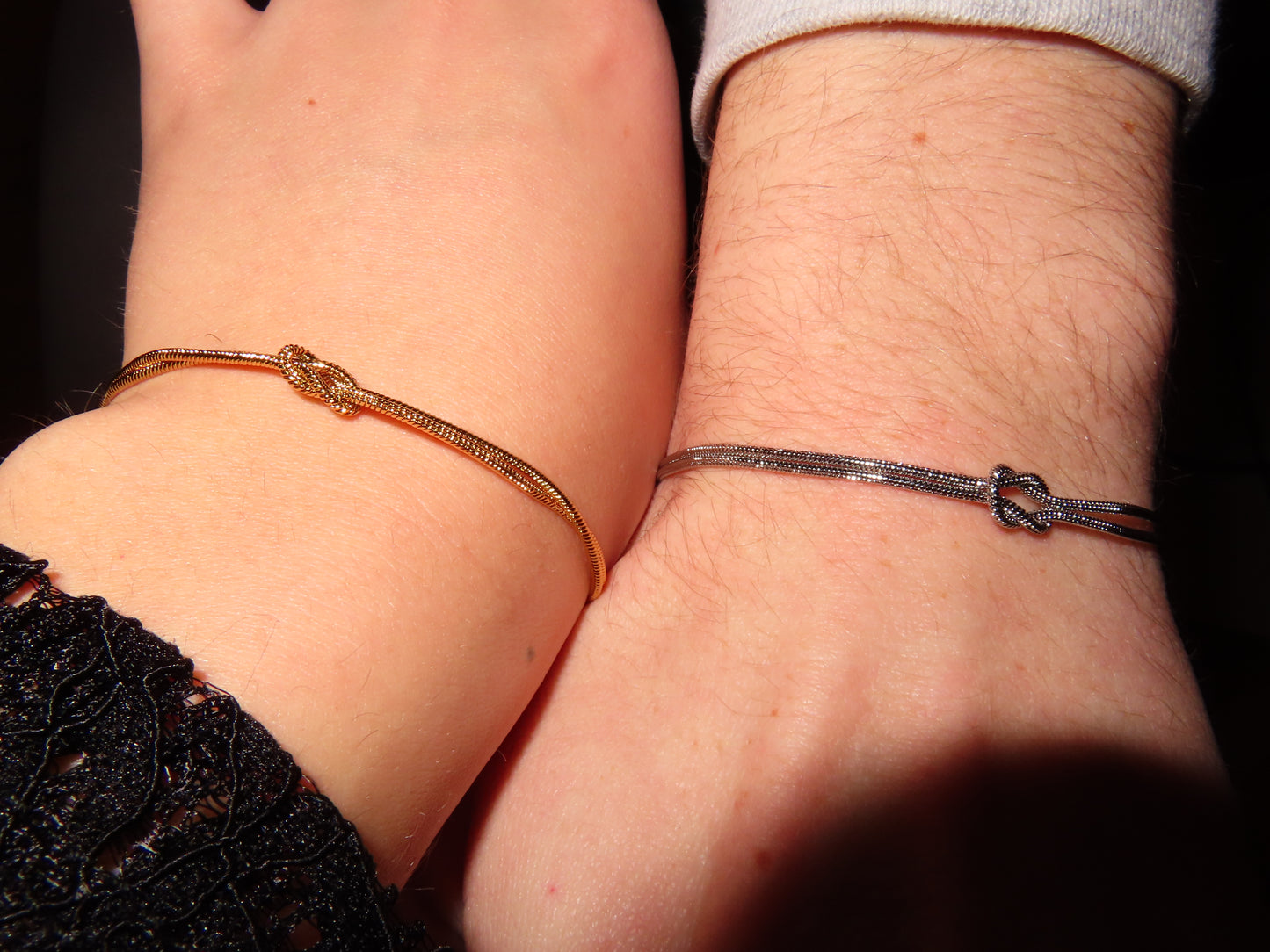 DESY Forever Knot Bracelet Stainless Steel