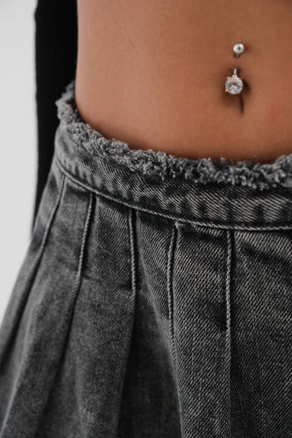 DESY Denim Skirt Black