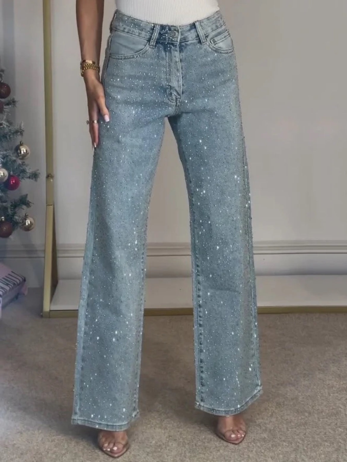 DESY Sparkle Jeans Rhinestones